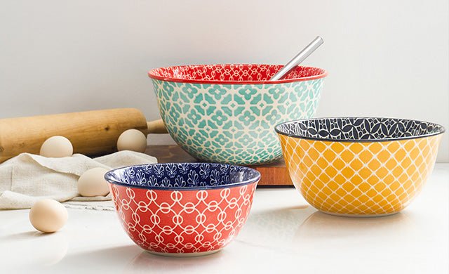 Enhance Your Culinary Experience with Dowan's Ceramic Mixing Bowls - Dowan®