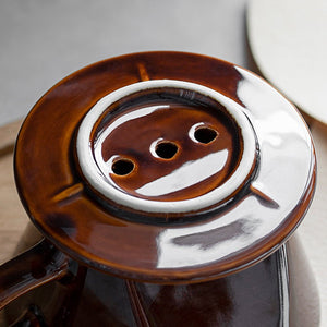Ceramic Pour Over Coffee Dripper - Set of 1 - Drinkware