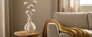 Pumpkin Long-Neck Vase - Set of 1