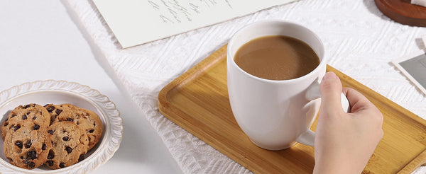 Wedding White Coffee Mugs - Set of 6