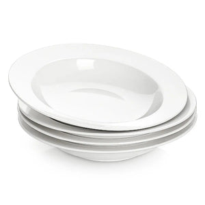 wide rim pasta bowl; wide rim bowl; pasta bowl with wide rim; wide rim soup bowls
pasta bowls rimmed