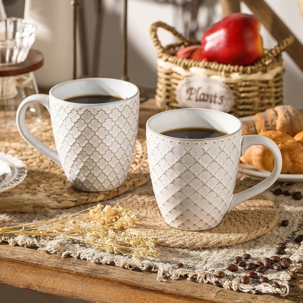Wovira Coffee Mugs - Set of 6 - Drinkware