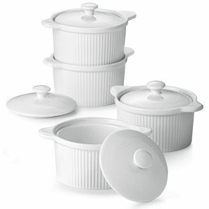 ramekin with handles and lids, soup ramekins oven safe, soup ramekin, ramekin with handles